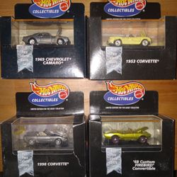 4 Hot Wheels Collectibles Series 