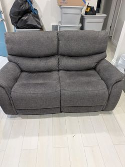 Living Spaces Nash Couch & Love Seat