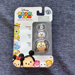 Tsum Tsum Series 2 Figurines: Mickey, Olaf, and Chip!