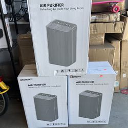 4-in-1 Air Purifier with HEPA Filter (Part number: AirPurifier-Euhomy-AP01). $45