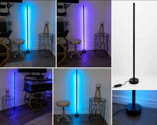 LED RGB Corner Floor Lamp