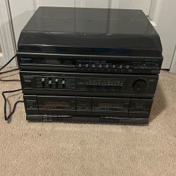 Panasonic SA-H30 Quartz Synthesizer AM/FM Cassette Stereo Receiver System