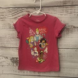 Pink Disney Princess shirt size 4t