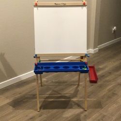 Kids Artel With Blackboard And Whiteboard