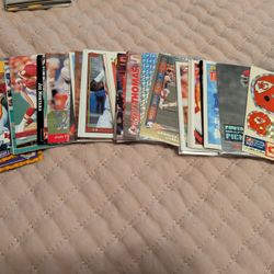 KC Chiefs Football Lot - Vintage Joe Montana + 2024 Rookies ($10)