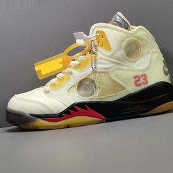 Jordan 5 Off White Sail 49