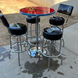 Snap on Bar Table And Chairs 