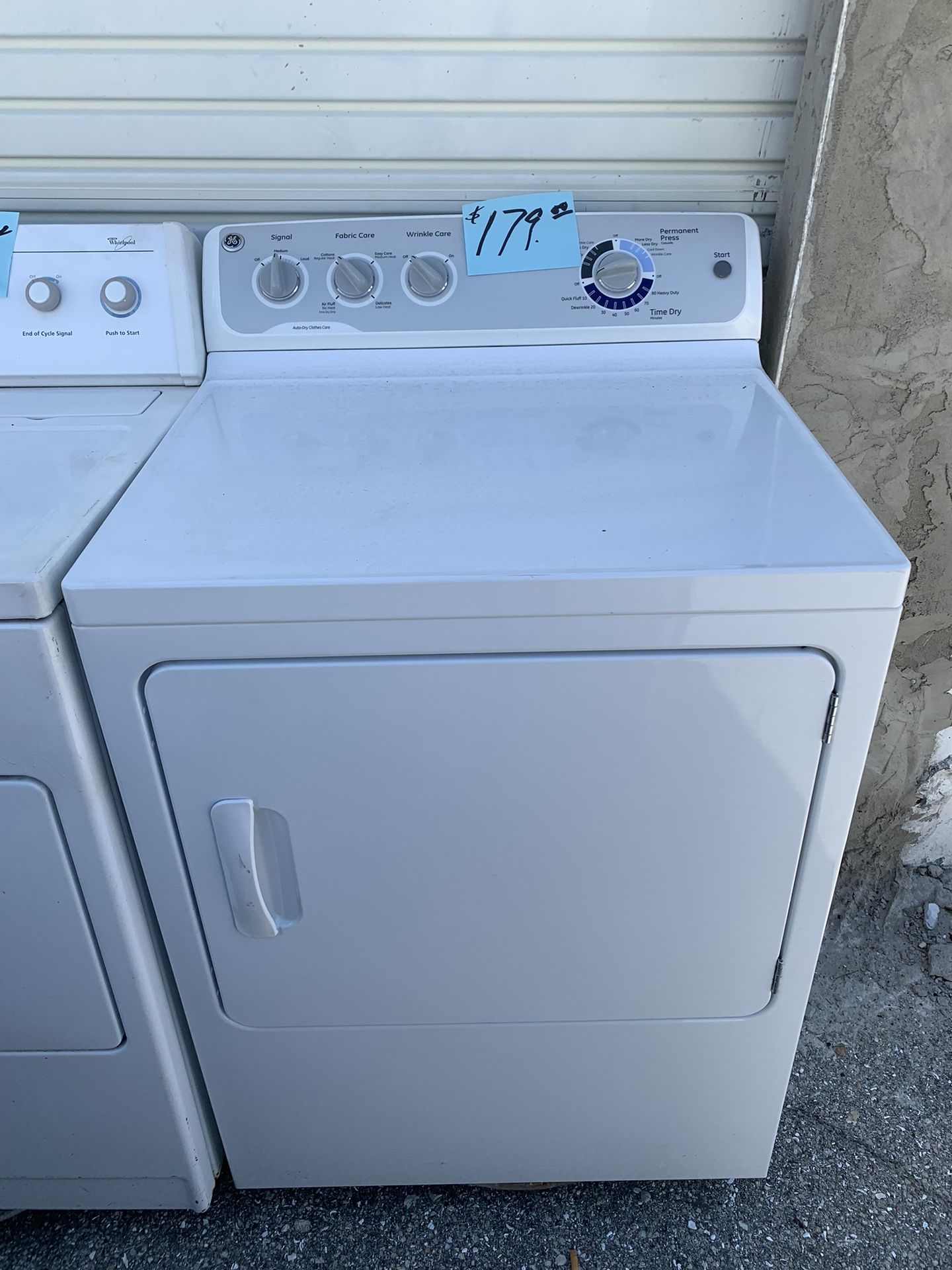 GE Dryer Excellent .  Lots of Dryers Warehouse pricing.  Warranty . Delivery Available . 2522 Market st. 33901