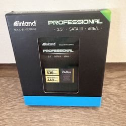 New Inland Professional 240 GB Internal 2.5 Inch 7 mm 6 Gb/s SSD