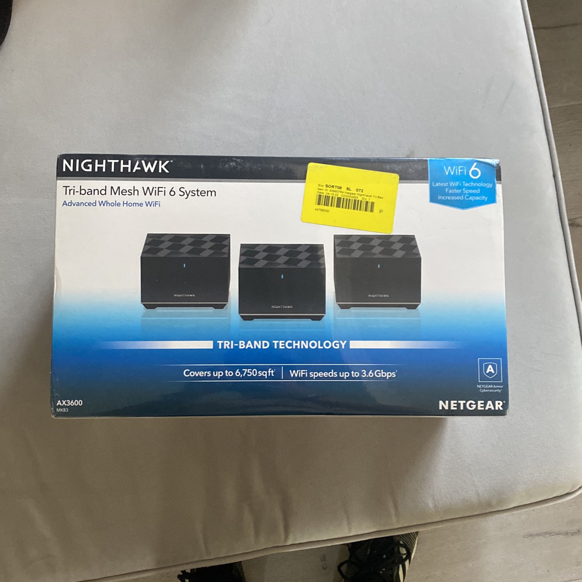 Netgear Nighthawk Wifi Router Tri-band Whole Home System