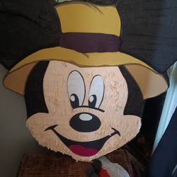 Mickey Mouse Pinata- Half full of hard candy