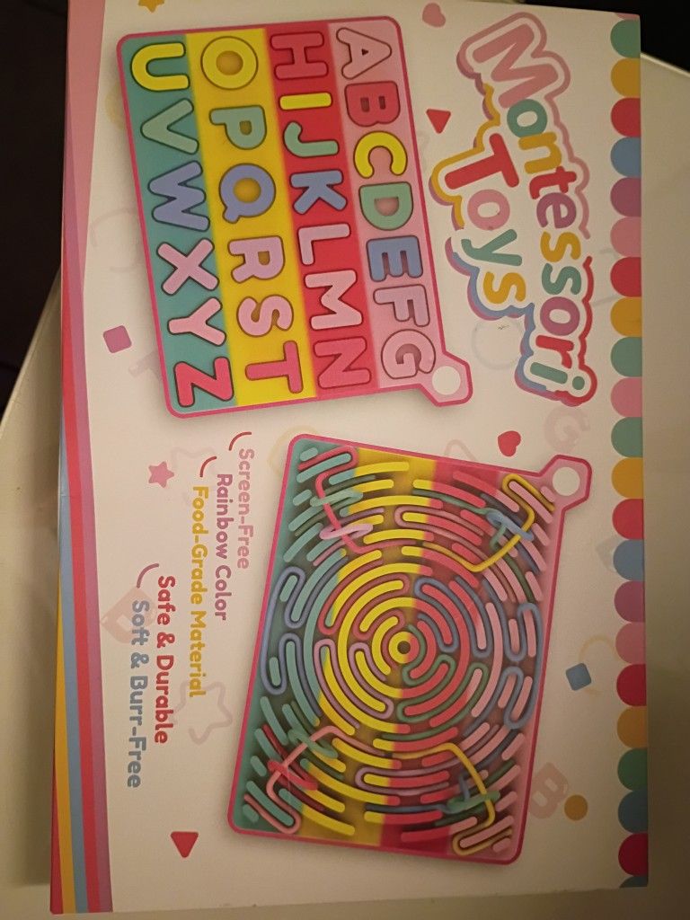 Silicone Alphabet Puzzle