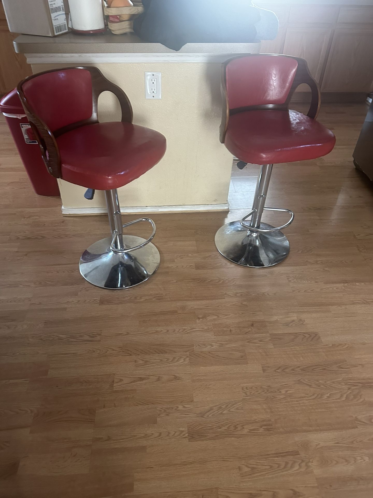 Red Bar Stools