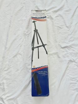 Brand new in the box (US art supply) Huntington large duty aluminum art metal easel