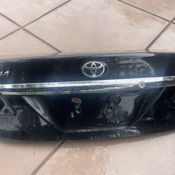 Trunk lid Corolla 2013 