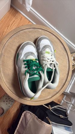 Jordan’s Green And White