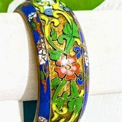 Authentic Antique Cloisonnet Bracelet 