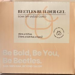 Beetles Gel polish builder gel 6 pack
