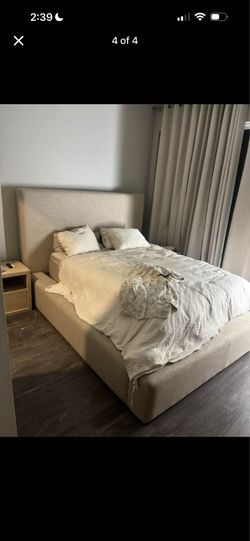 Queen Bed Frame (Living Spaces)