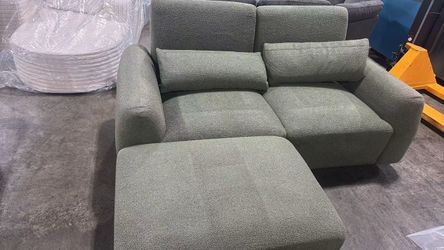Loveseat  sofa green color $ 259