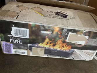 28” Outdoor Tabletop Fireplace