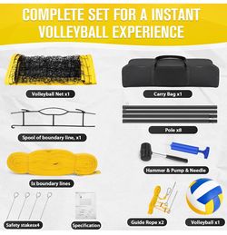 Set de Volleyball completo