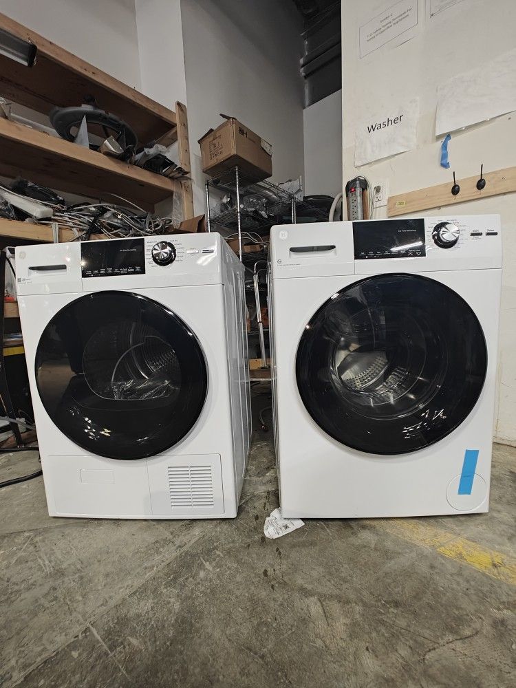 GE 24inch small washer and ventless dryer