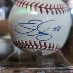 Eric Gagne Signed Rawlings Official MLB Baseball LOS ANGELES DODGERS