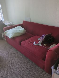 Red comfy Couch