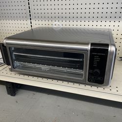 Ninja Foodi 6-in-1 9-Slice Countertop Toaster Oven, Air Fryer, Bake w/ Digital Crisp Control Technology, SP080 Stainless Steel