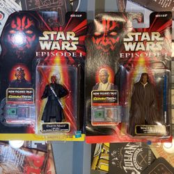 1998 Hasbro Star Wars Episode 1 Action Figures