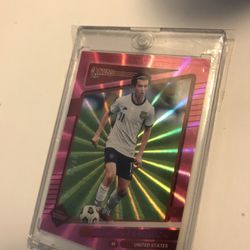 Brenden Aaronson (US) 2021-22 Panini DonRuss Card #165 - 8 of 25 made