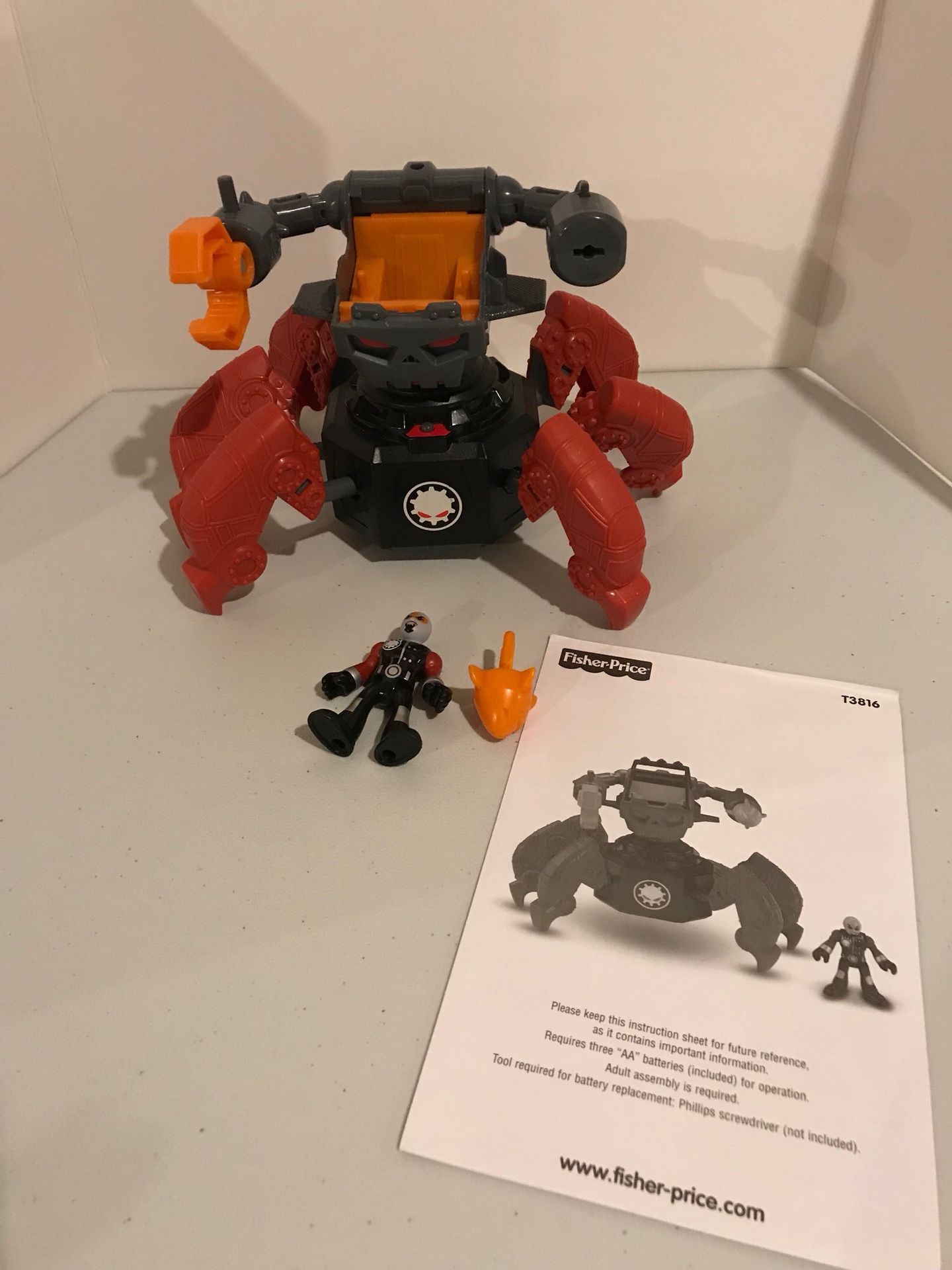 Fisher-Price Imaginext Robot Police - Motorized Villain Robot