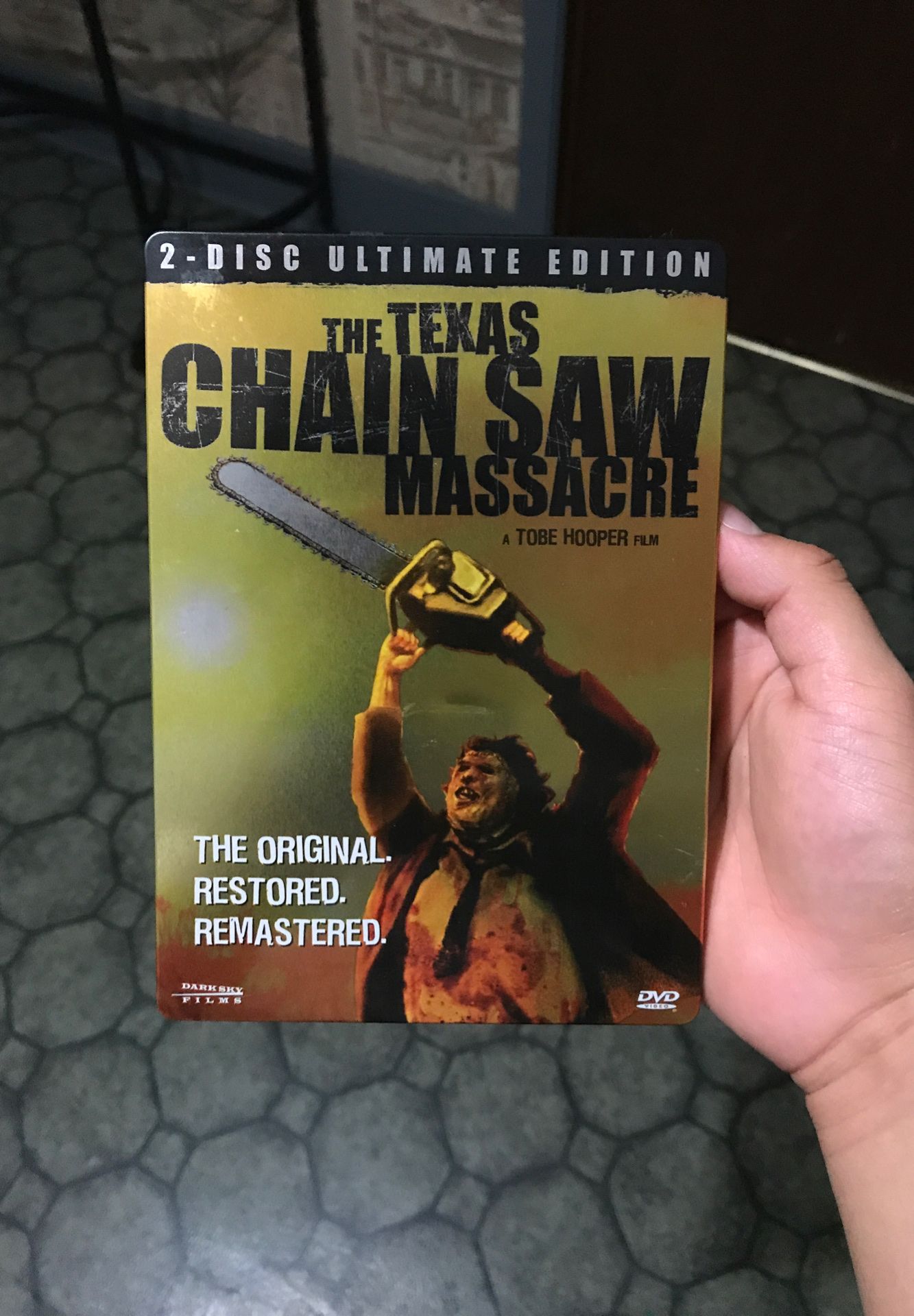 Texas Chainsaw Massacre DVD steelbook