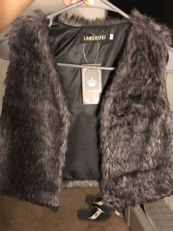 Furry vest