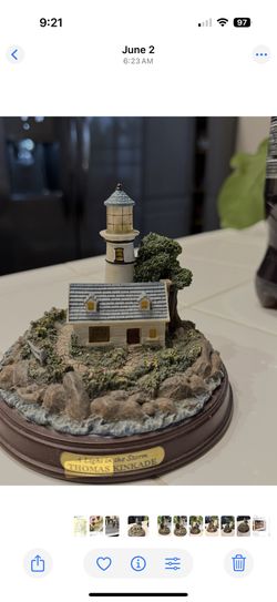 Thomas Invade Lighthouse Collection And Clock