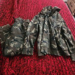 Camo Ralph Lauren Seeats And Hoodie 