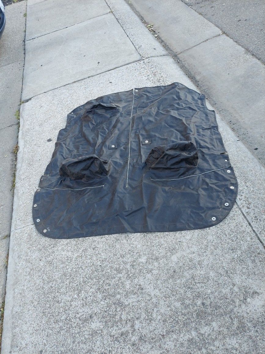 MGB Tonneau Cover And Cover Off Of A 1979 MG