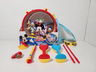 Disney Junior Mickey Mouse 9-piece Marching Band Drum Set