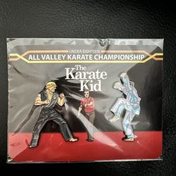 The Karate Kid enamel pins