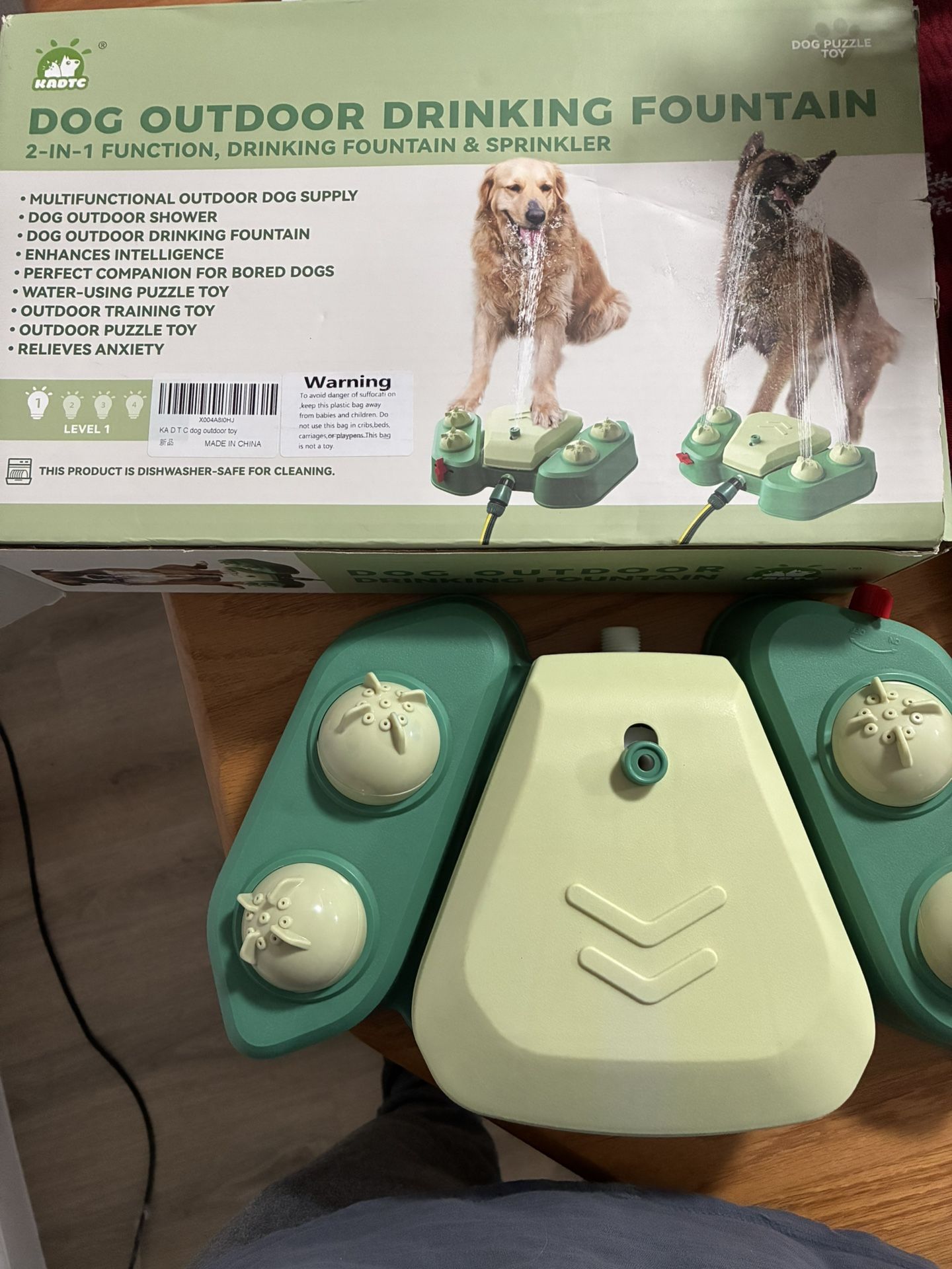 KADTC Outdoor Dog Drinking Fountain