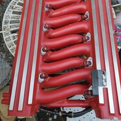 1996 DODGE VIPER INTAKE_MANIFOLD and injectors 3-RIB Gen1 8.0L 04763758