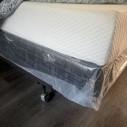 Movable Bed Frame With Spring Bed (not Matress)
