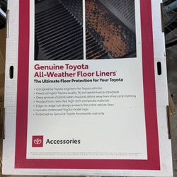 Toyota GR 86 All Weather Floor Mats, Brand New Never Used