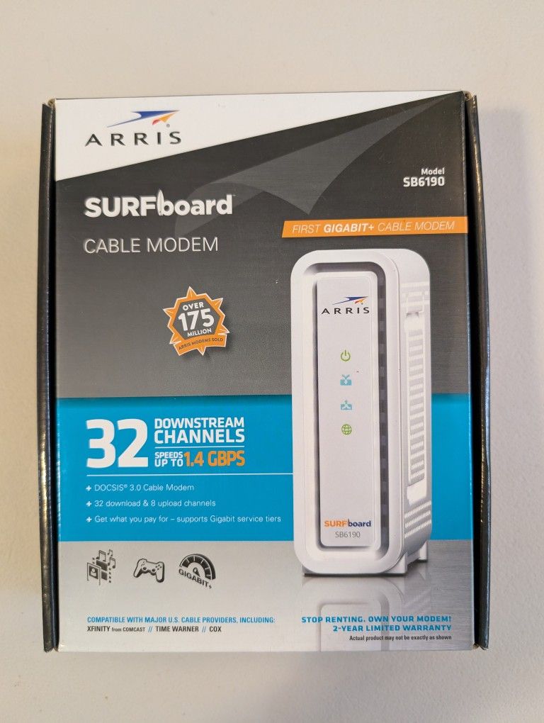 Arris Surfboard Cable Modem SB6190
