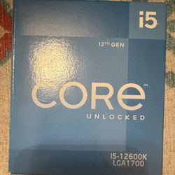 Intel I5 12600K Processor