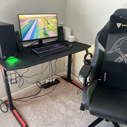 Gaming system, Secretlab Chair, Accessories 