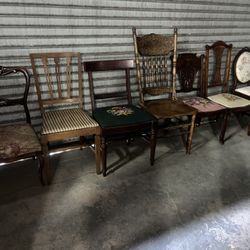 Victorian Antique Chairs 