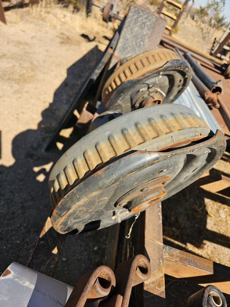 Heavy Duty Trailer Drums Complete