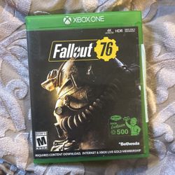 Fallout 76 Xbox One